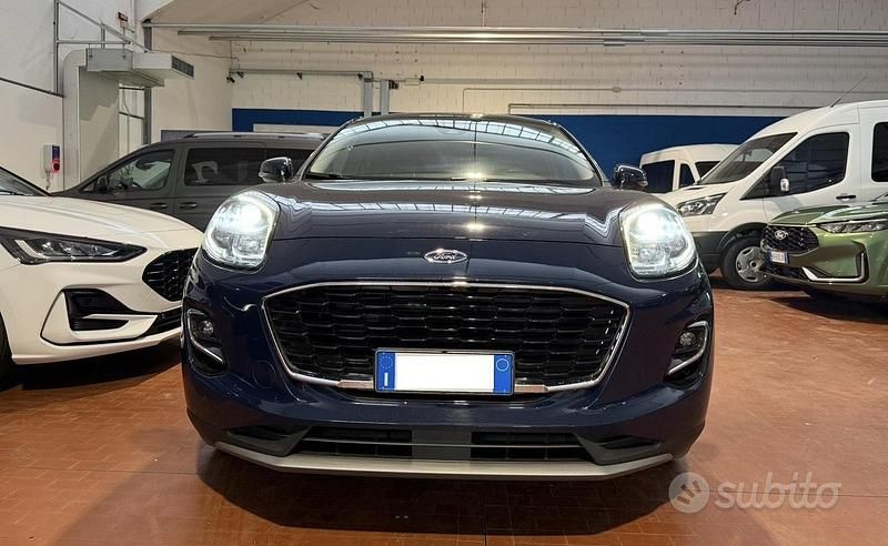 Usata Ford Puma Titanium 125 CV (91 kW) 2022 Blu SUV