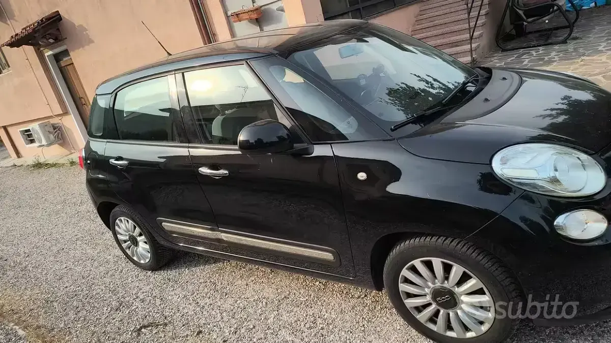 Usata Fiat 500L 85 CV (62 kW) 2015 Nero Monovolume