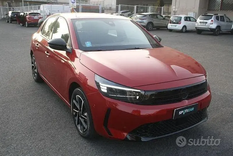 Usata Opel Corsa 101 CV (74 kW) 2025 Rosso Utilitaria