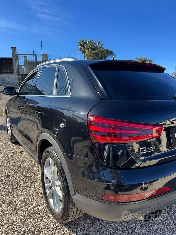Usata Audi Q3 Advanced 177 CV (130 kW) 2012 Nero SUV