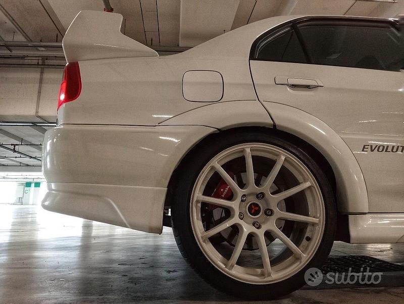 Usata Mitsubishi Lancer Evolution 326 CV (239 kW) 1998 Bianco Berlina