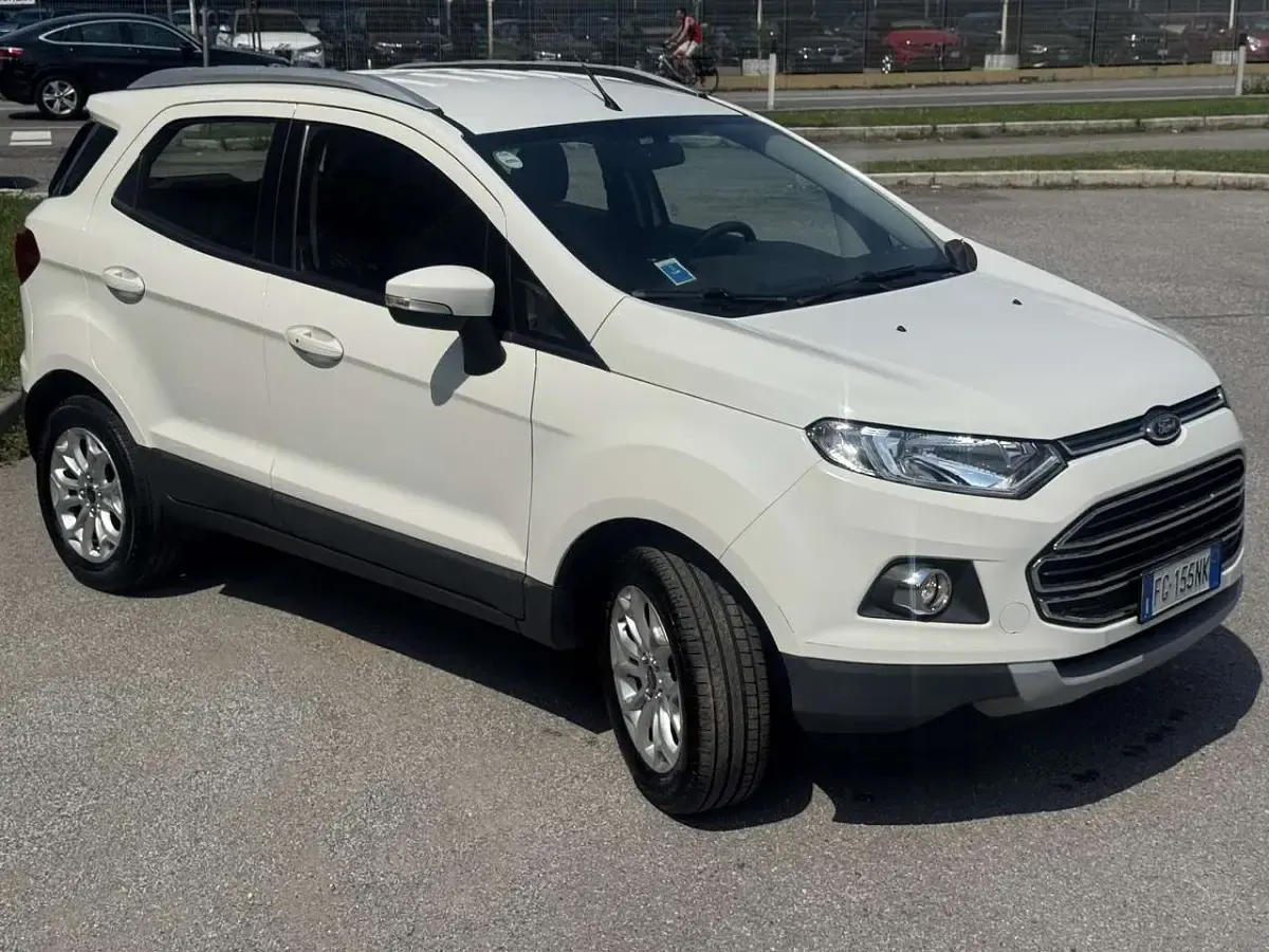 Usata Ford Ecosport Titanium S 125 CV (91 kW) 2016 Bianco SUV