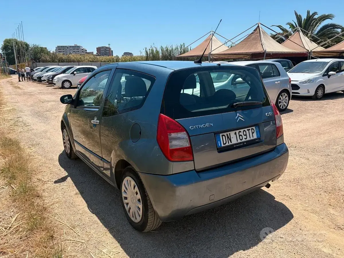 Usata Citroën C2 60 CV (44 kW) 2008 Grigio Utilitaria