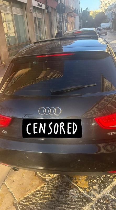 Usata Audi A1 2013 Nero Utilitaria