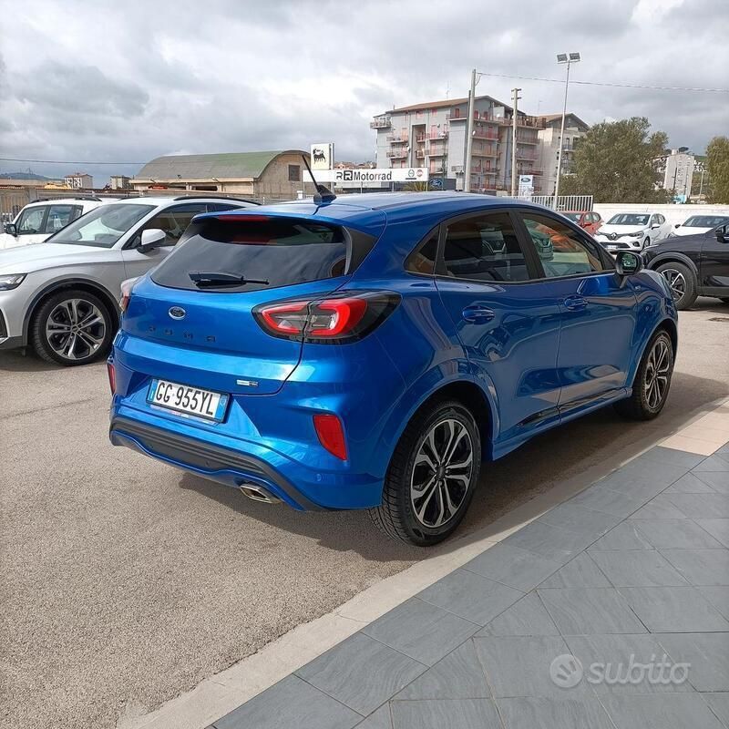 Usata Ford Puma ST-Line 125 CV (91 kW) 2022 Blu SUV