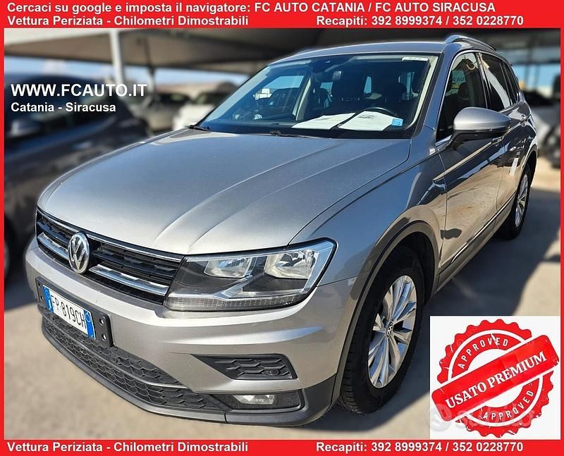 Usata VW Tiguan Advance 180 CV (132 kW) 2018 Grigio SUV