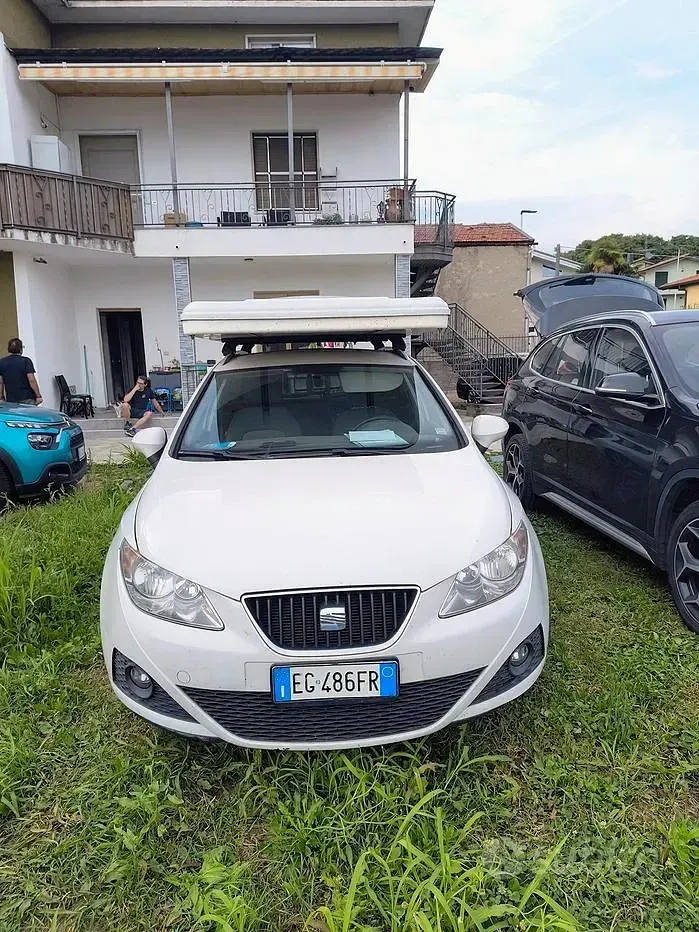 Usata Seat Ibiza ST 105 CV (77 kW) 2011 Bianco Station wagon