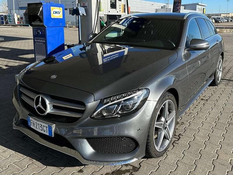 Usata Mercedes C220 170 CV (125 kW) 2017 Argento Station wagon