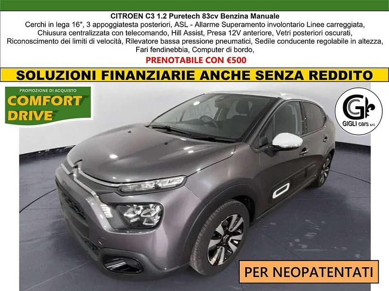 Usata Citroën C3 Feel 83 CV (61 kW) 2024 Grigio Berlina