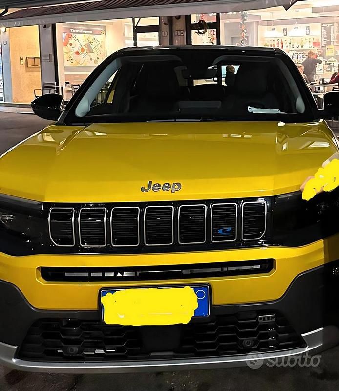 Usata Jeep Avenger 2023 Giallo SUV