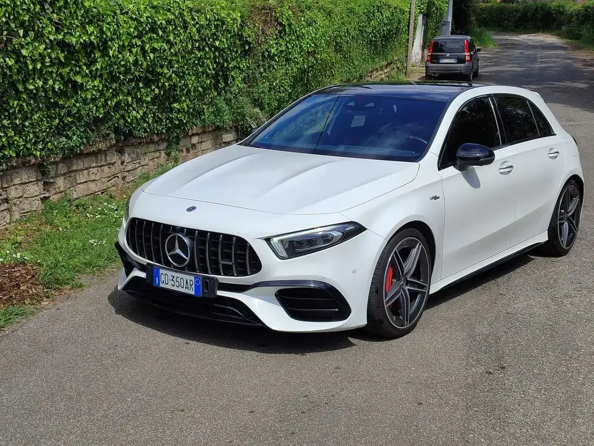 Usata Mercedes A45 AMG AMG Edition 1 421 CV (309 kW) 2020 Bianco Utilitaria