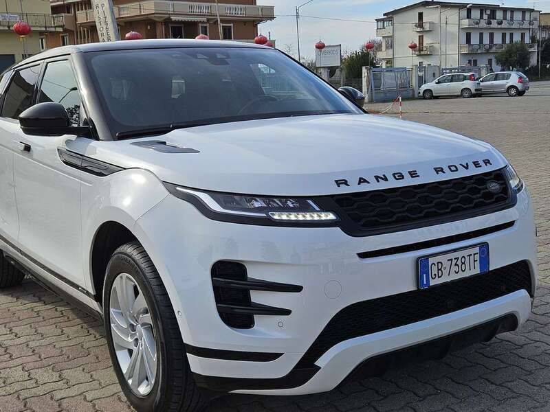 Usata Land Rover Range Rover evoque R-Dynamic 150 CV (110 kW) 2020 Bianco SUV