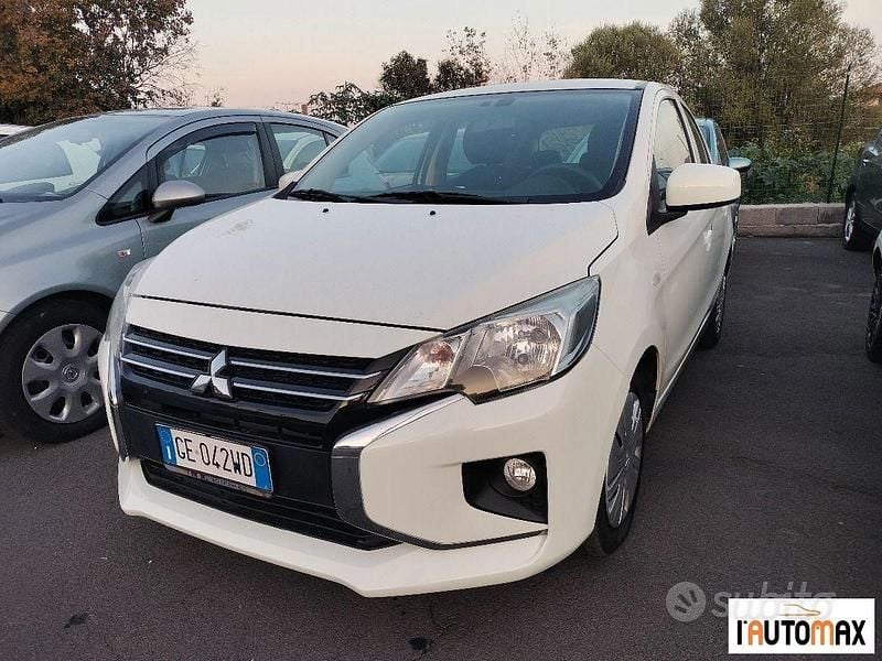 Bianco Usata 2021 Mitsubishi Space Star Invite Due volumi | 9300 € (Buon prezzo) - Immagine 1/3