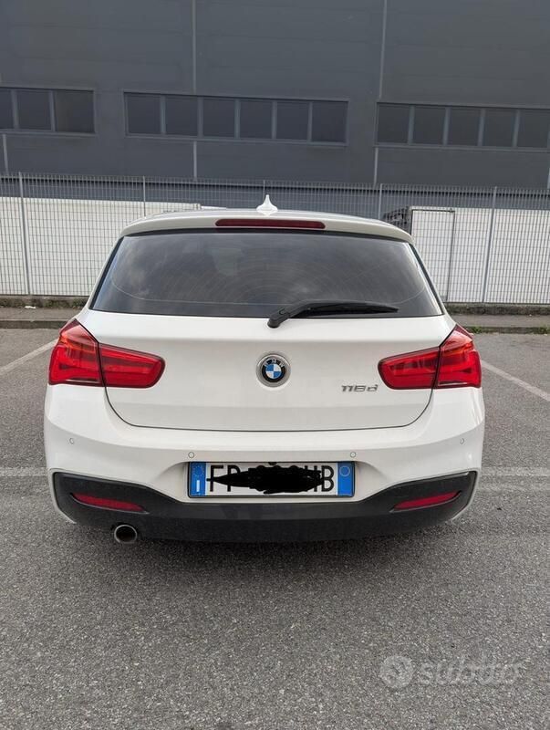 Usata BMW 118 M Sport 150 CV (110 kW) 2018 Bianco Utilitaria