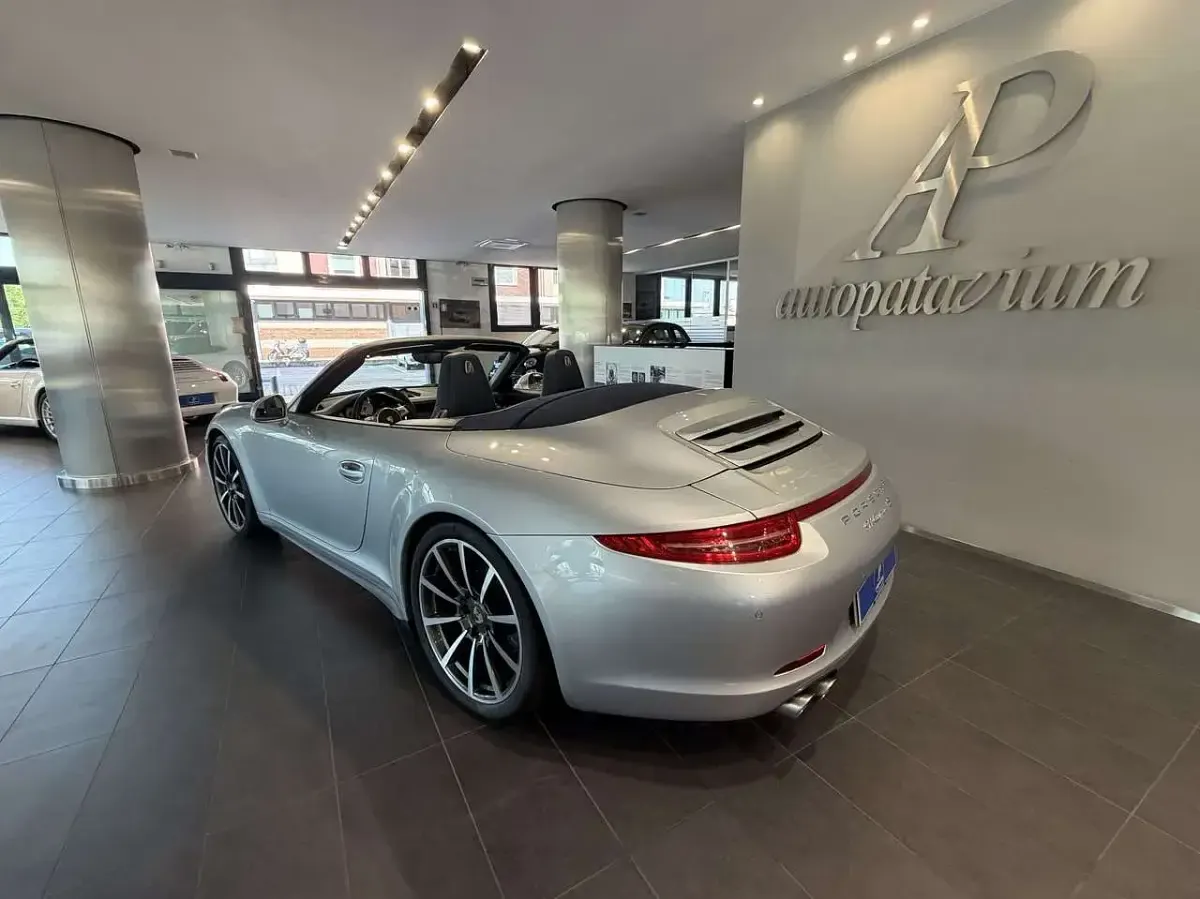 Usata Porsche 991 400 CV (294 kW) 2013 Argento gt metallizzato Cabrio