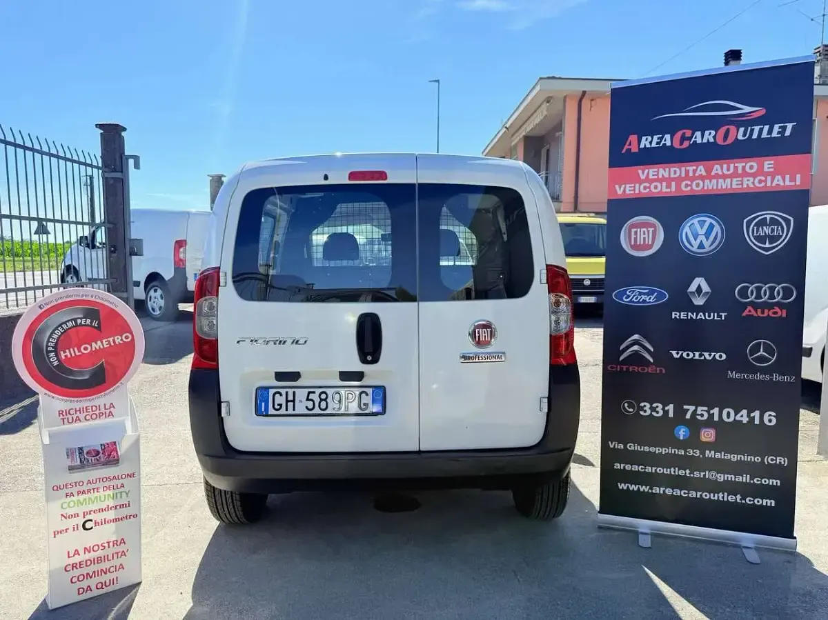 Usata Fiat Fiorino 95 CV (69 kW) 2021 Bianco gelato Monovolume