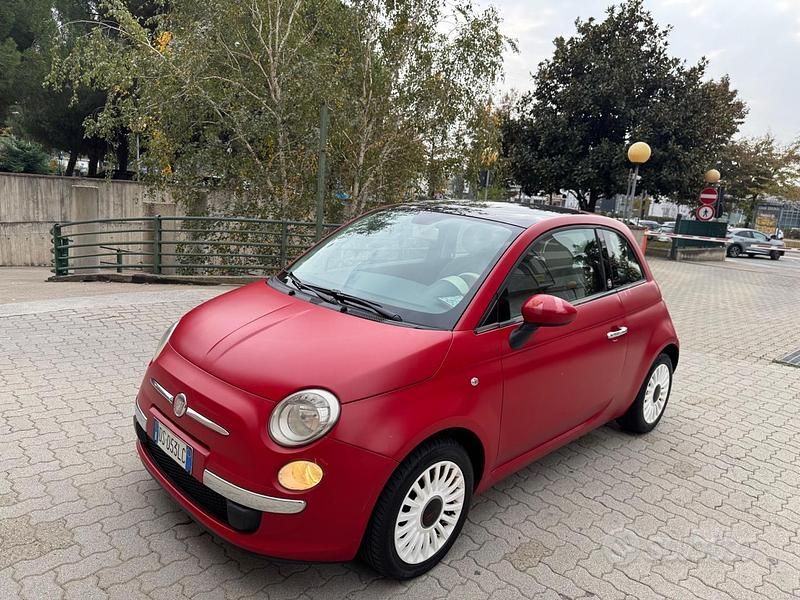Usata Fiat 500 69 CV (50 kW) 2009 Rosso Coupé