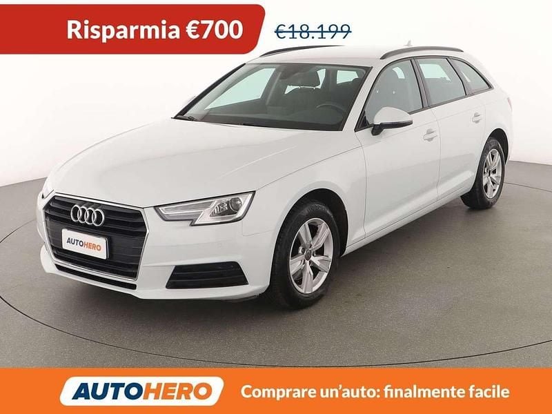 Usata Audi A4 150 CV (110 kW) 2018 Bianco Station wagon