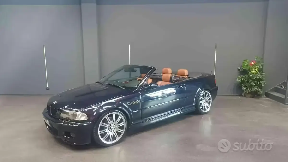Usata BMW M3 Cabriolet 343 CV (252 kW) 2001 Nero Cabrio