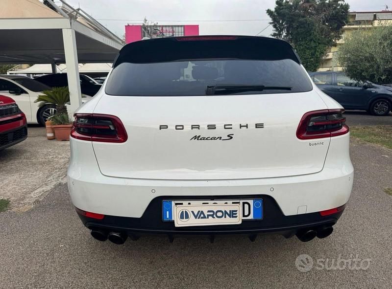 Usata Porsche Macan S 2015 Bianco SUV