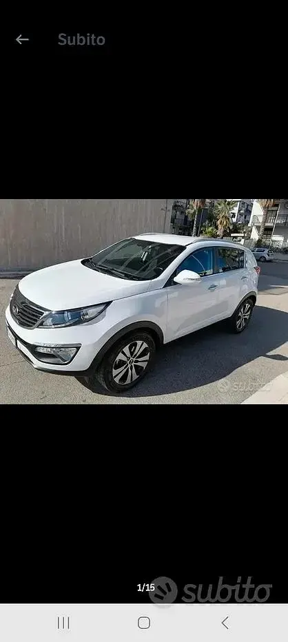 Usata Kia Sportage 115 CV (84 kW) 2014 Bianco SUV