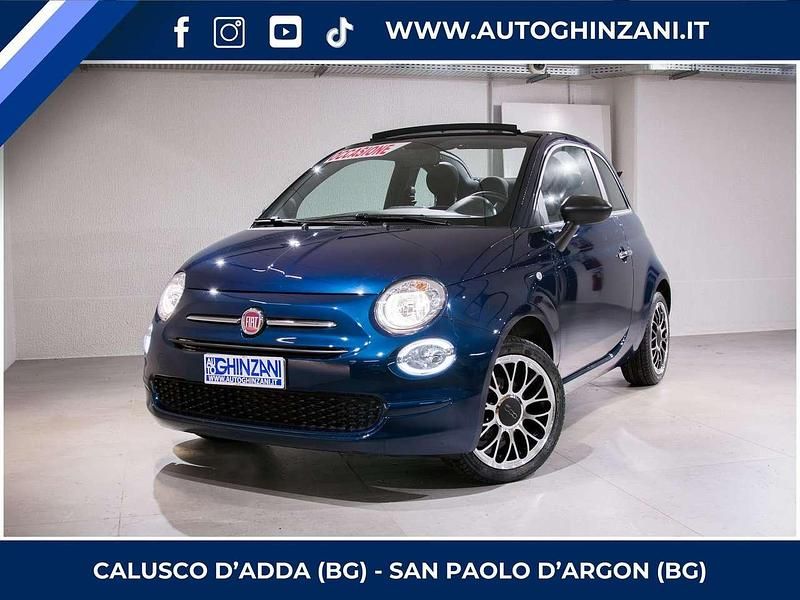 Blu dipinto di blu Usata 2024 Fiat 500C Cabrio | 15.900 € (Buon prezzo) - Immagine 1/4