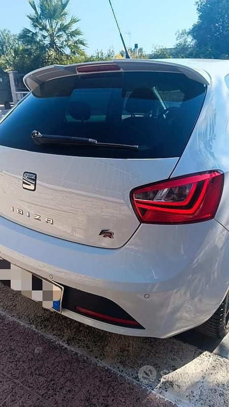 Usata Seat Ibiza FR 90 CV (66 kW) 2016 Bianco Berlina