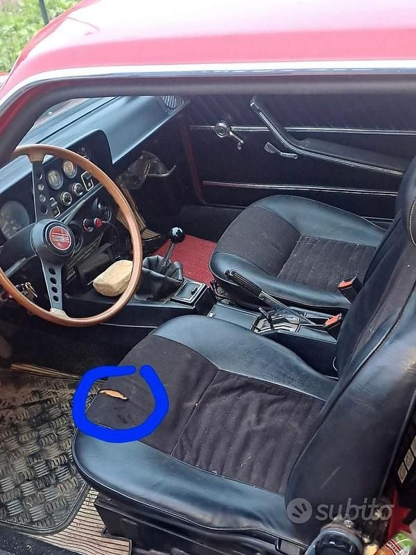 Usata Fiat 124 Sport 1970 Rosso Coupé