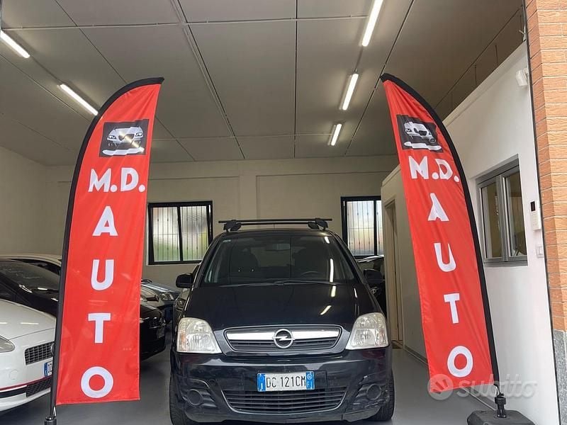 Usata Opel Meriva Enjoy 74 CV (54 kW) 2007 Nero Monovolume