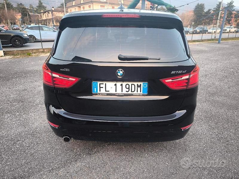 Usata BMW 218 Gran Tourer 2017 Nero Monovolume