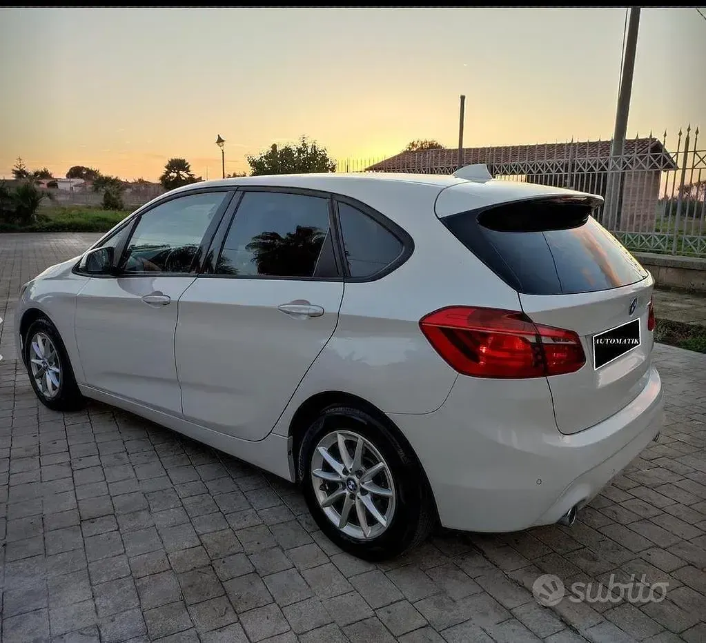 Usata BMW 218 150 CV (110 kW) 2019 Bianco Berlina