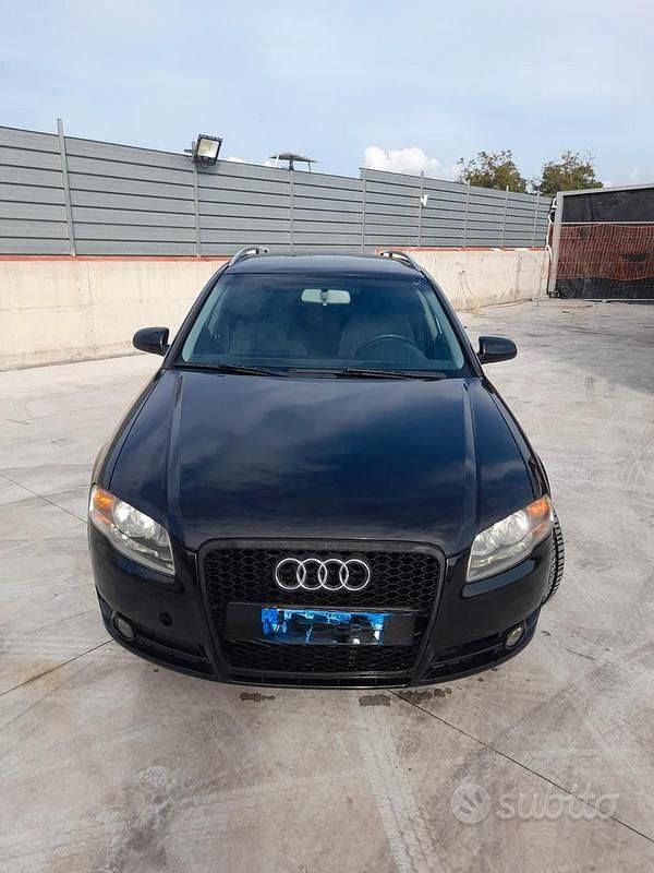 Usata Audi A4 140 CV (102 kW) 2007 Nero Berlina