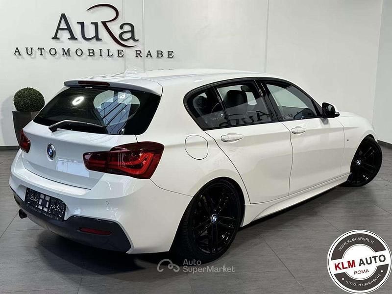 Usata BMW 118 Shadowline 136 CV (100 kW) 2019 Bianco Utilitaria