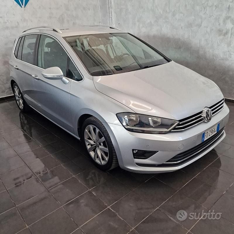 Usata VW Golf Sportsvan Highline 150 CV (110 kW) 2016 Grigio Monovolume