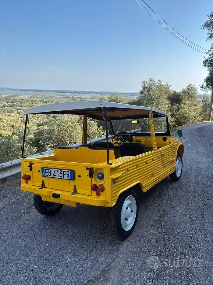 Usata Citroën Méhari 29 CV (21 kW) 1970 Giallo Cabrio