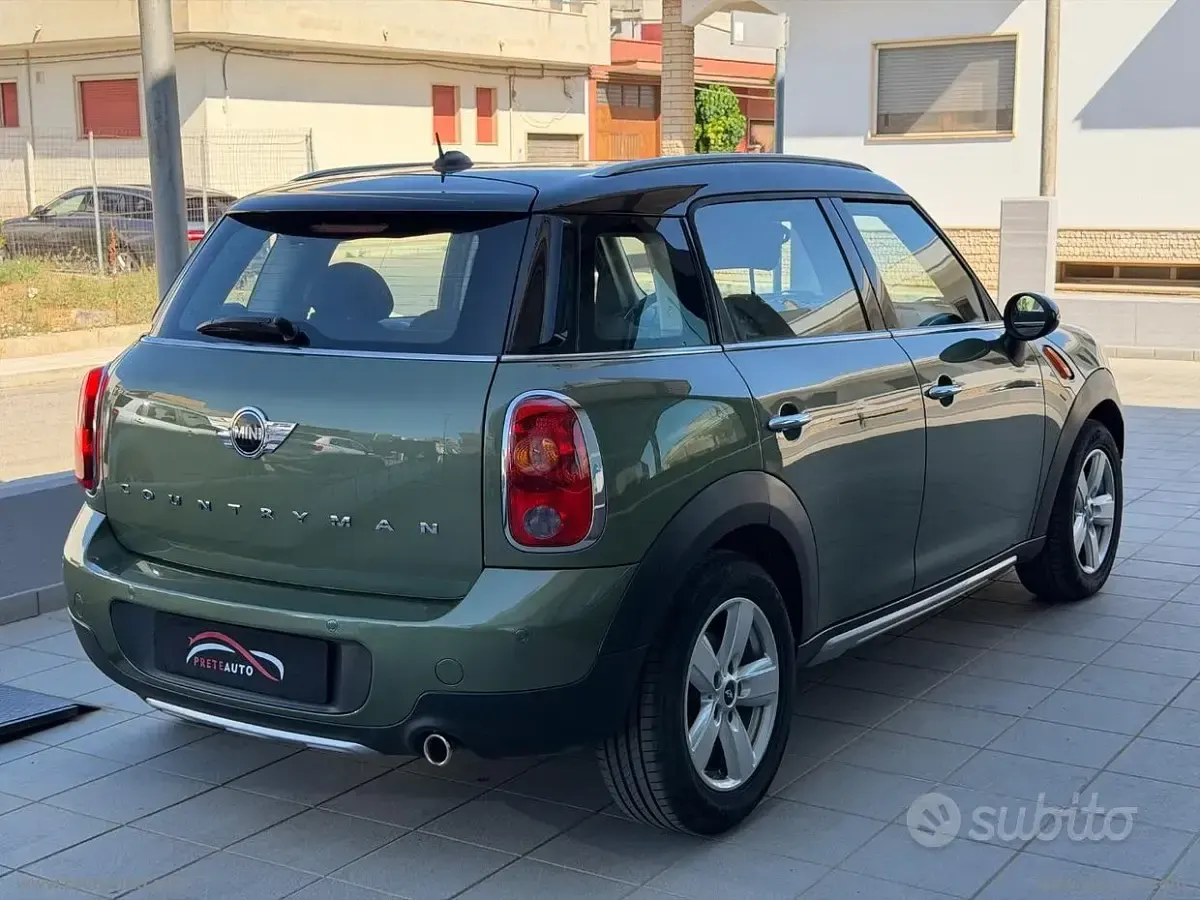 Usata Mini Cooper D Countryman 111 CV (81 kW) 2016 Verde SUV