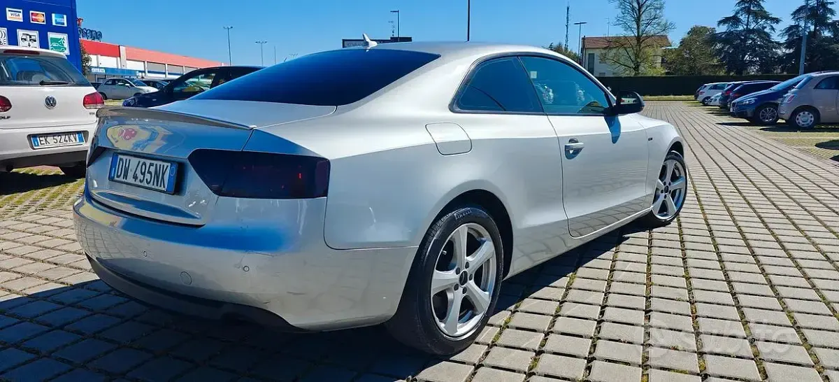 Usata Audi A5 S-Line 190 CV (139 kW) 2009 Grigio Coupé