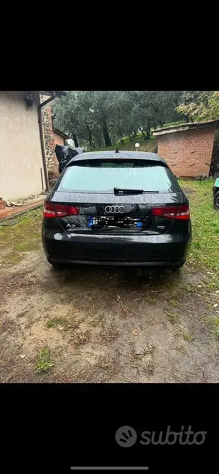 Usata Audi A3 105 CV (77 kW) 2013 Nero Berlina