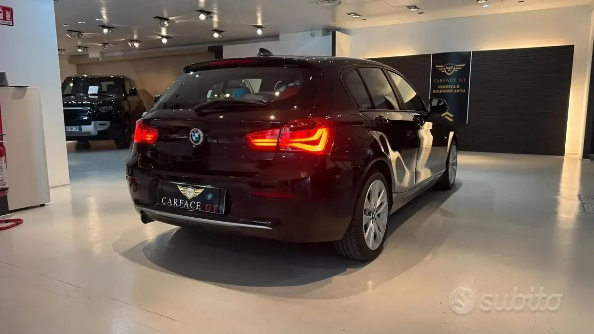 Usata BMW 116 Advantage 116 CV (85 kW) 2017 Marrone Utilitaria