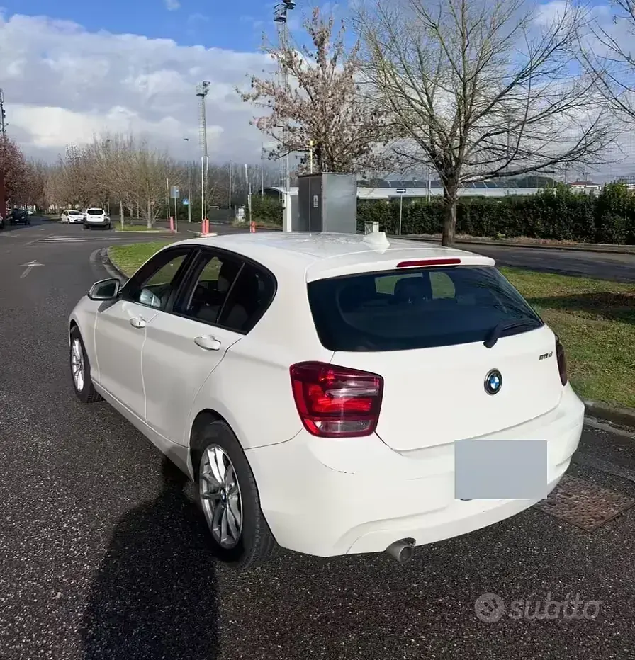 Usata BMW 118 143 CV (105 kW) 2012 Bianco Utilitaria