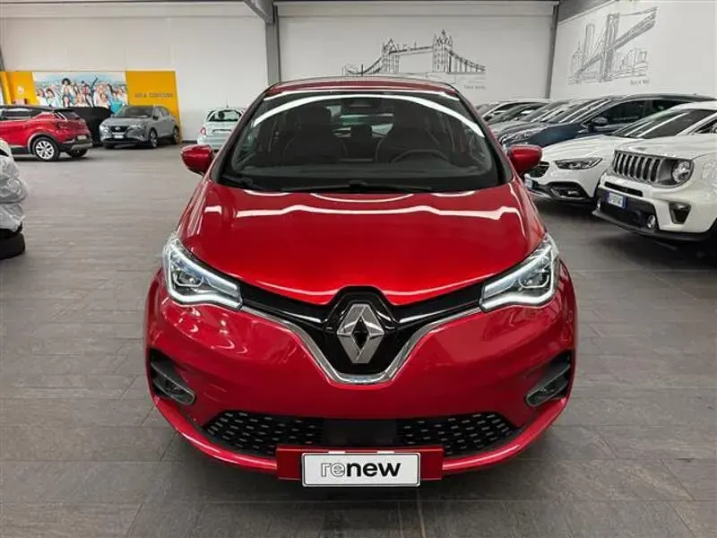 Usata Renault Zoe Intens 100 kW (136 CV) 2021 Rosso Utilitaria
