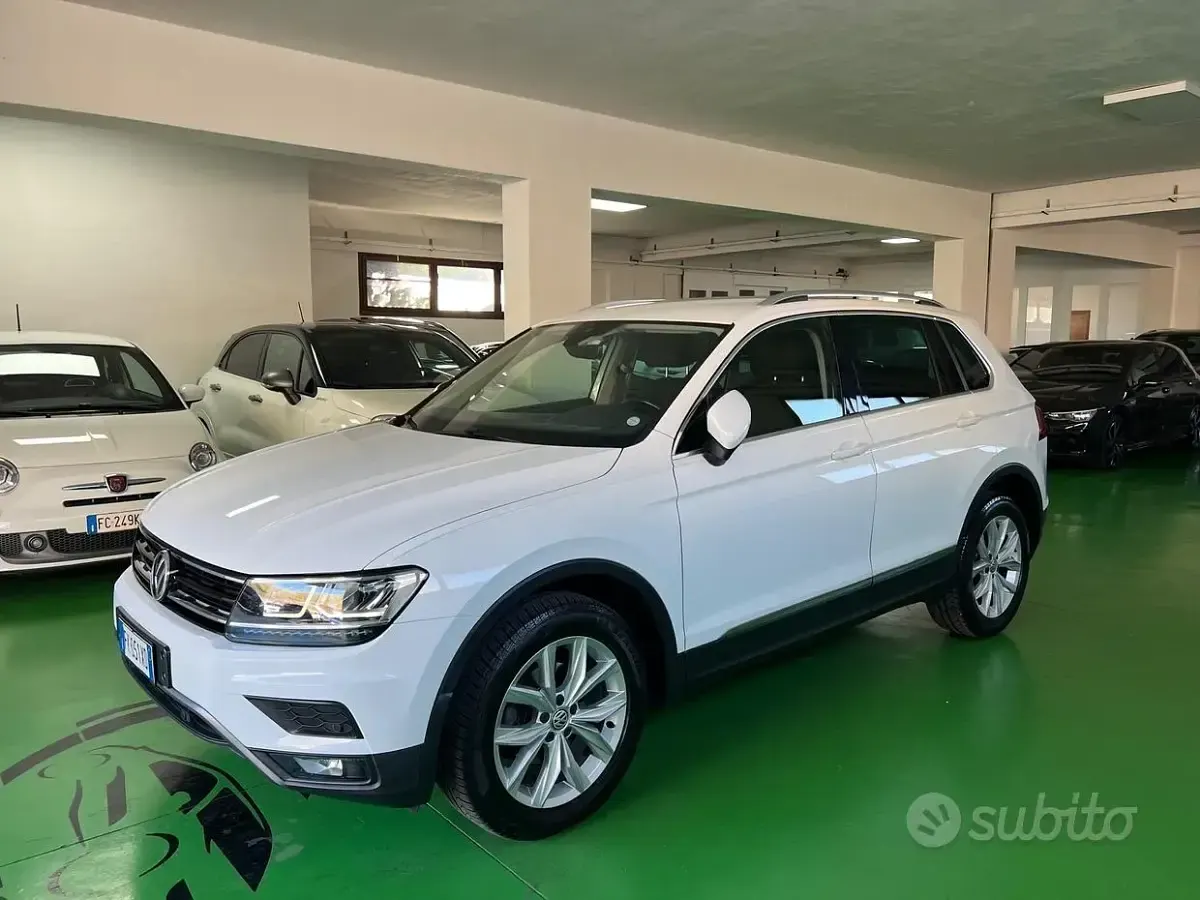 Usata VW Tiguan Executive 150 CV (110 kW) 2017 Bianco SUV