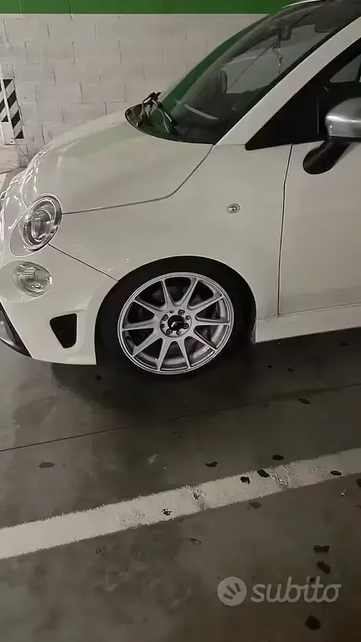 Usata Abarth 595 Turismo 165 CV (121 kW) 2016 Bianco Berlina