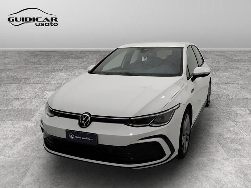 Bianco Usata 2023 VW Golf VIII R-line Utilitaria | 26.900 € (Cara) - Immagine 1/1
