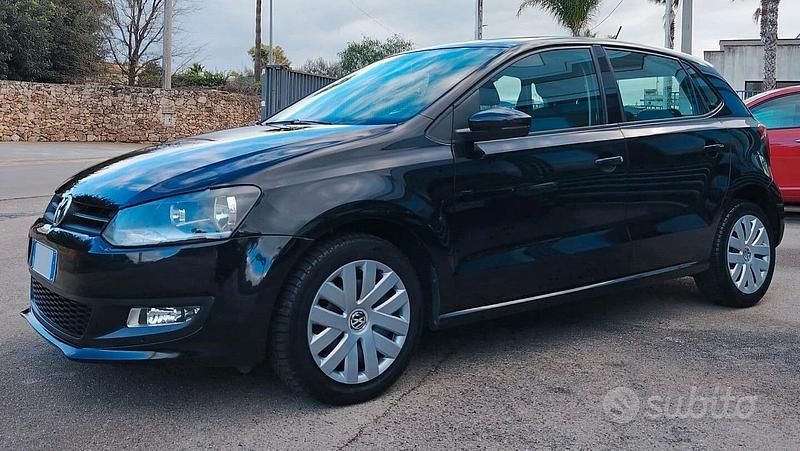 Usata VW Polo Comfortline 75 CV (55 kW) 2012 Nero Utilitaria