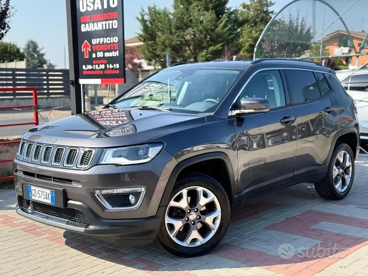 Usata Jeep Compass Limited 140 CV (102 kW) 2020 Grigio SUV