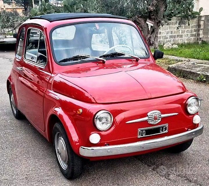 Rosso Usata 1960 Fiat 500 Due volumi | 7500 € - Immagine 1/4