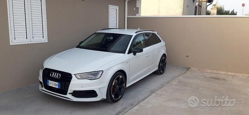 Usata Audi A3 S-Line 2016 Bianco Berlina