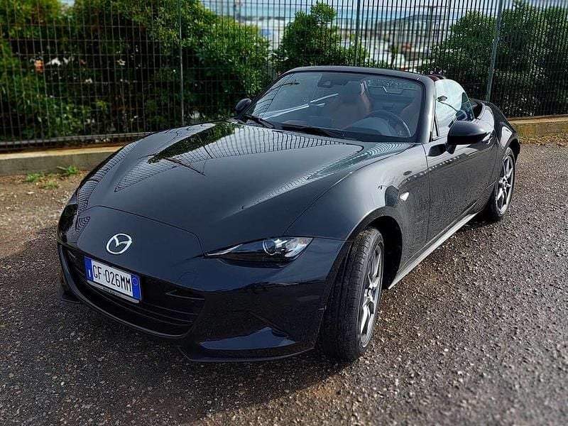 Usata Mazda MX5 Exceed 132 CV (97 kW) 2021 Nero Cabrio