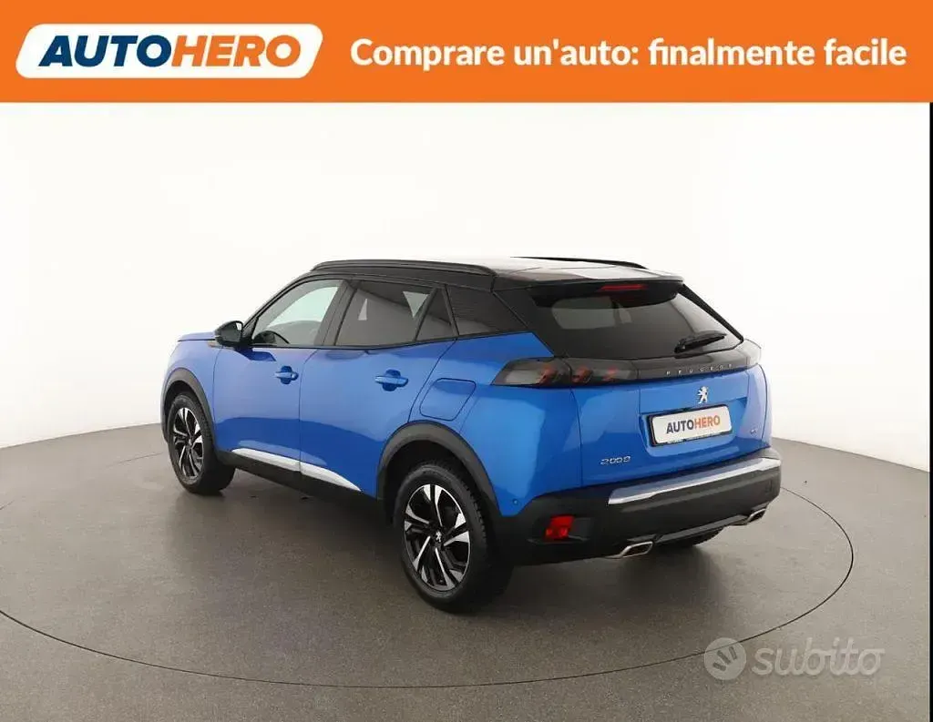Usata Peugeot 2008 GT-line 131 CV (96 kW) 2021 Bluazzurro SUV